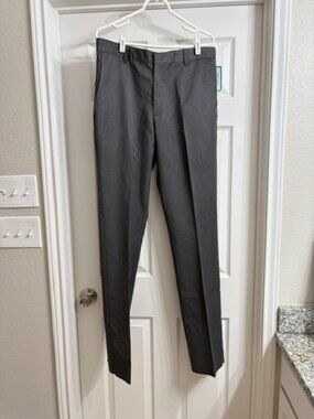 Mark Twain Men's Gray Dress Pants, Size 34x37 (NWT)